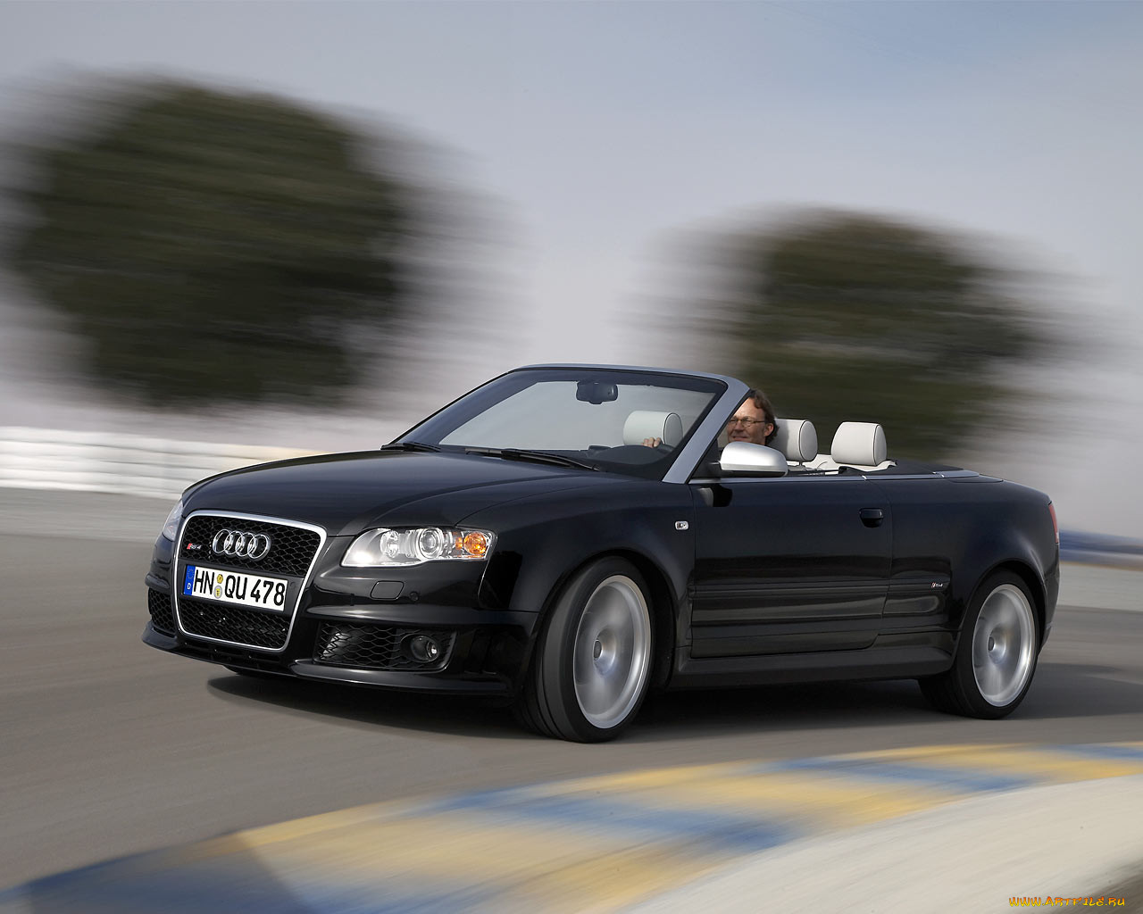 audi, rs4, cabrio, 
